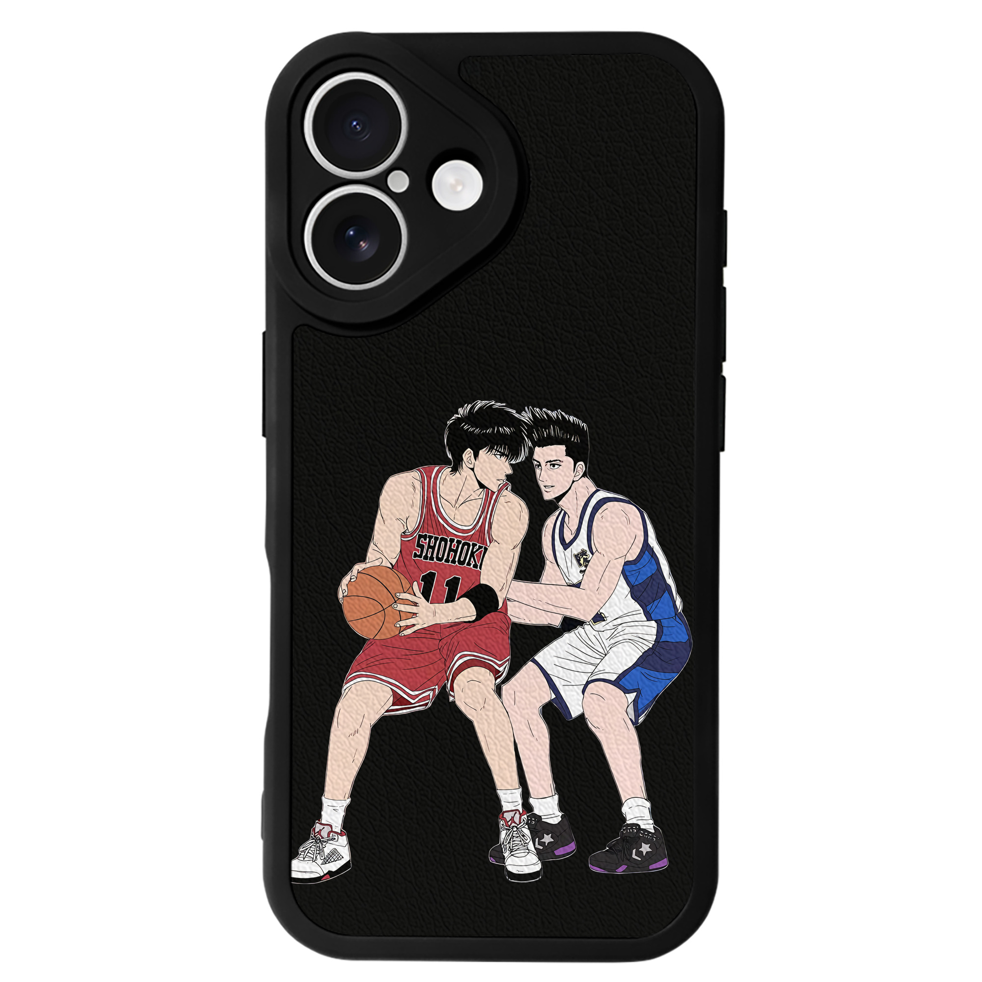 （画像用） SLAM DUNK／スラムダンク 【iPhone 16シリーズ対応】シリコンスマホケース（レザー調） 材質：シリコン